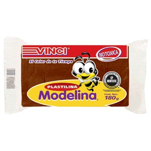 PLASTILINA CAFE BARRA CON 180 GRMS. VINCI