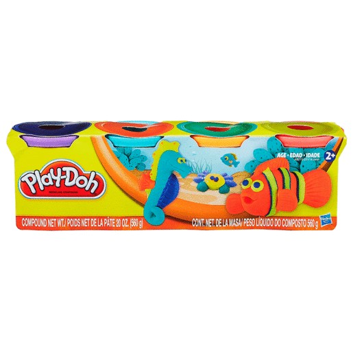PLAY DOH HASBRO PAQUETE CON 4