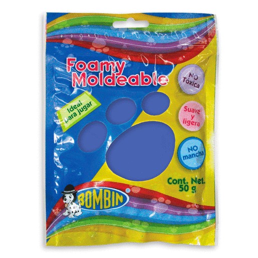 FOAMY MODELABLE AZUL 1 PIEZA