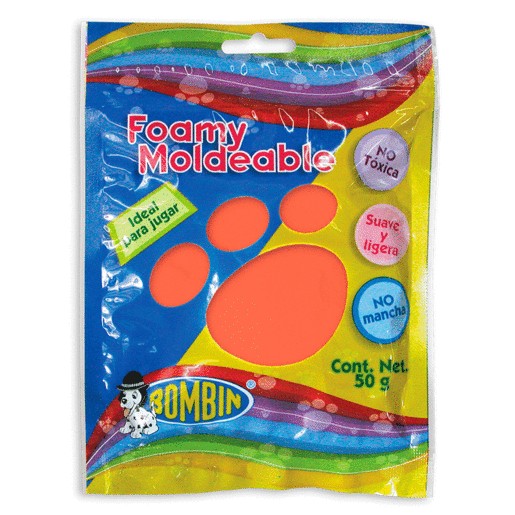 FOAMY MOLDEABLE ROJO 1 PIEZA