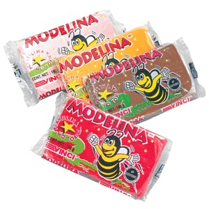 PLASTILINA VERDE BARRA CON 180 GRMS. VINCI