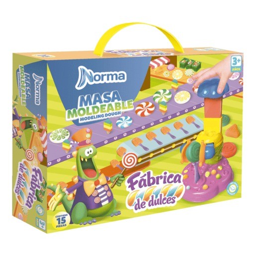 KIT MASA MOLDEABLE FABICA DE DULCES