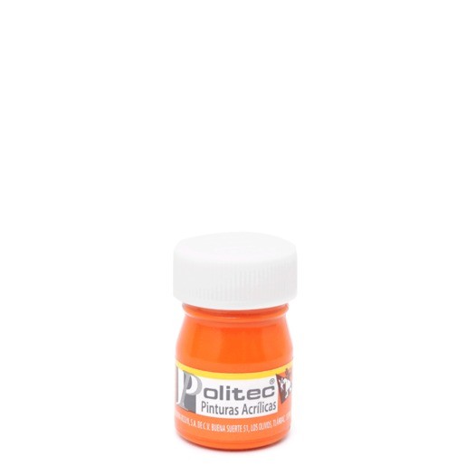 PINTURA ACRILICA POLITEC NARANJA ACR NO308 20ML