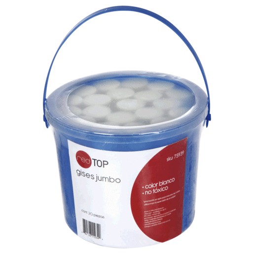 GIS GRANDE BLANCO CUBETA 20 PIEZAS