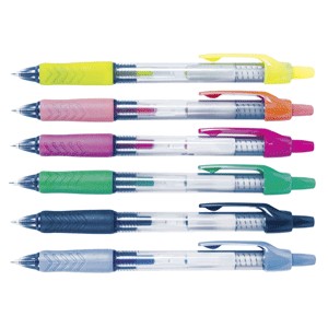 PLUMA RED RETRACTIL ZEBRA Z-GRIP COLORES PAQ/3T 10