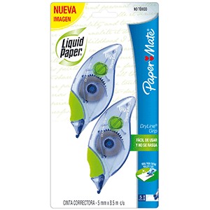 CINTA CORRECTORA PAPERMATE DRYLINER BLISTER C/1