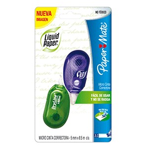 CINTA CORRECTORA PAPERMATE MICRO BLISTER C/2