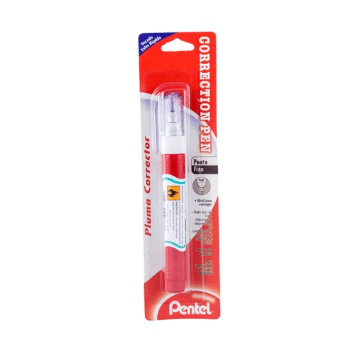 PLUMA CORRECTORA PENTEL PUNTO FINO 7 ML PIEZA